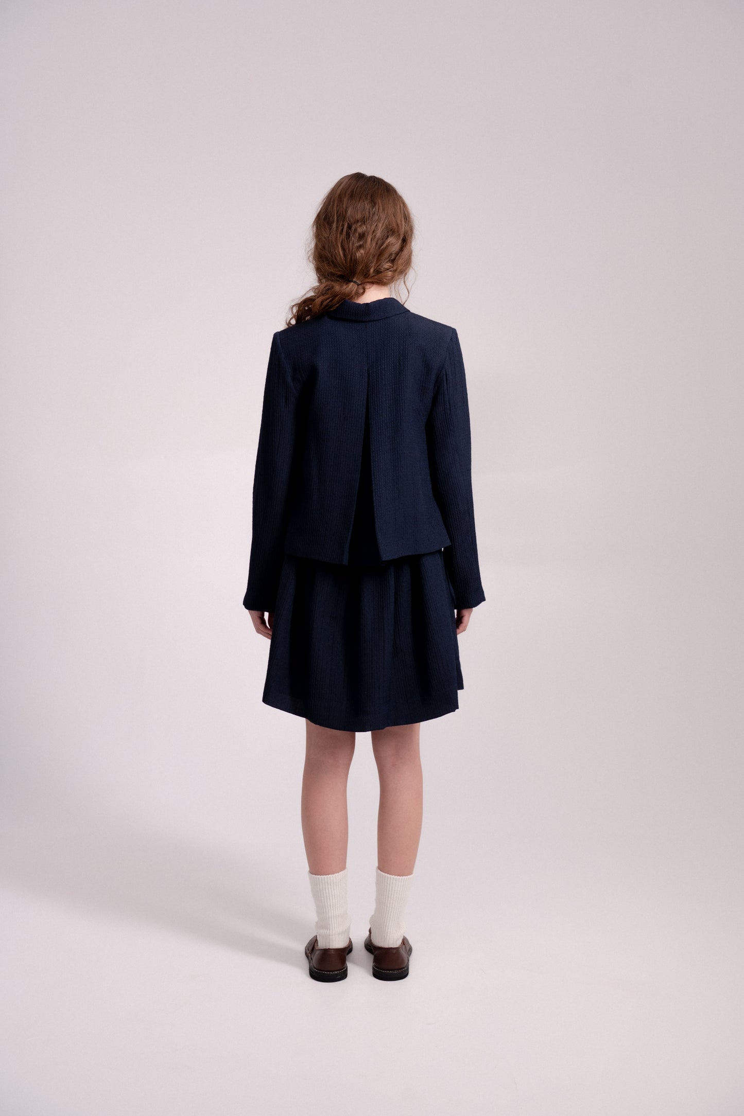 Silk-Wool Blazer