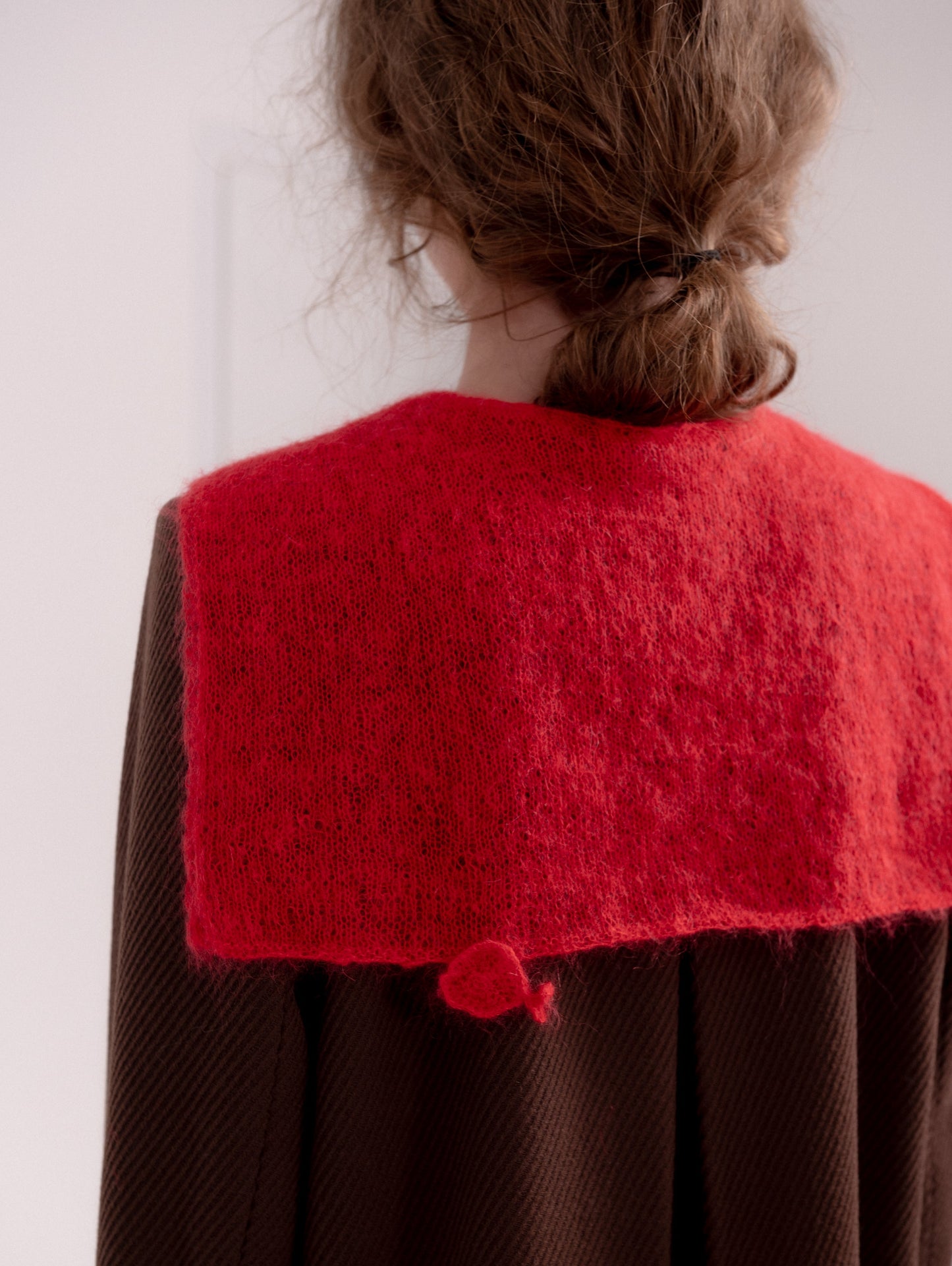 Single breasted wool coat